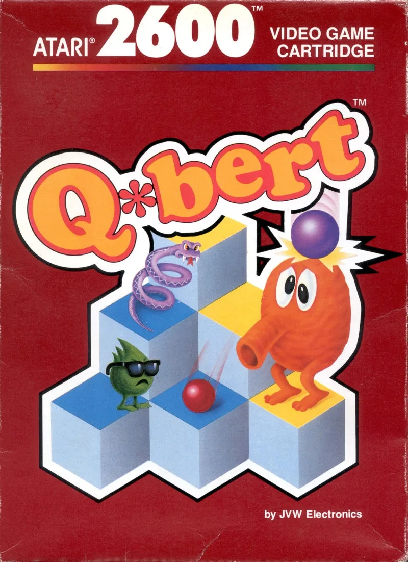 Q*bert [Red Label] (A2600)