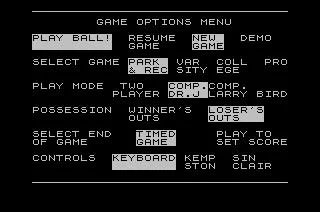 One on One: Dr. J vs. Larry Bird (A2600)