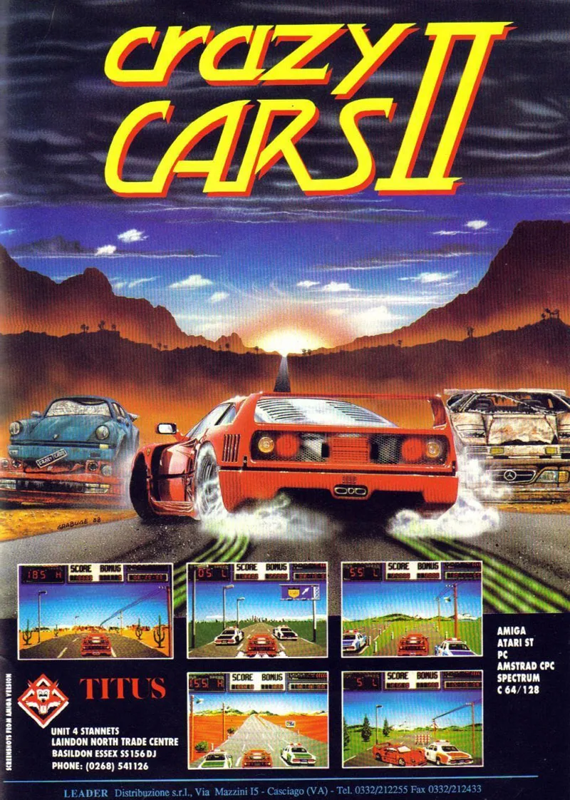 Crazy Cars 2 (AMIGA)