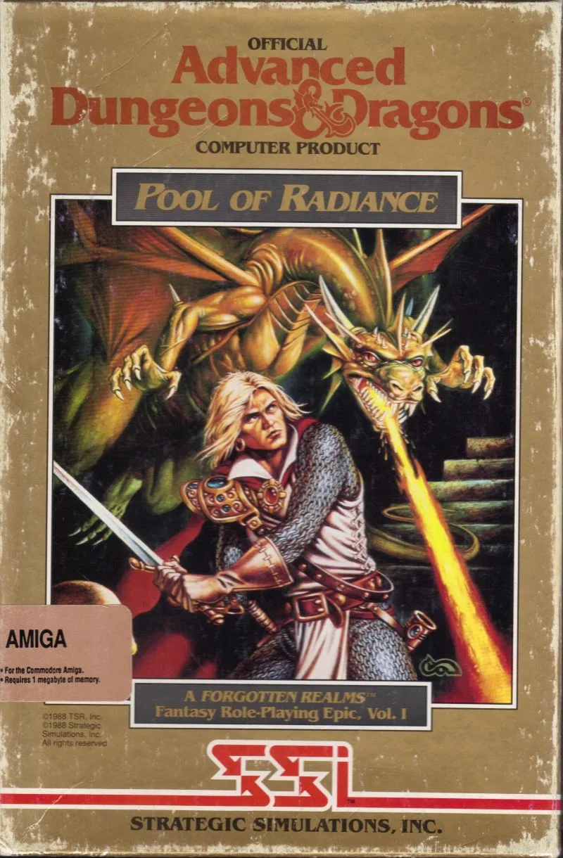 Advanced Dungeons & Dragons: Pool of Radiance (AMIGA)