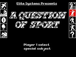 A Question of Sport