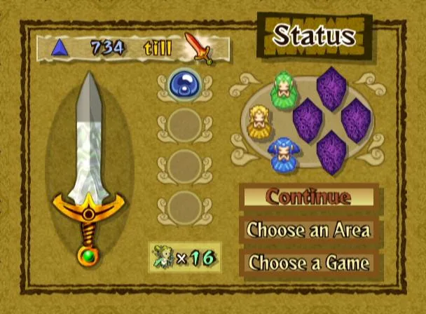 The Legend of Zelda: Four Swords Adventures (GCN)