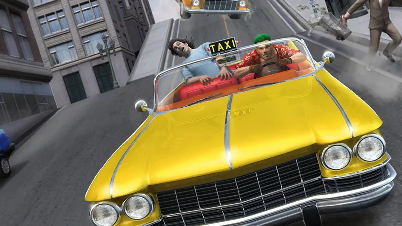 Crazy Taxi (1999) (GCN)