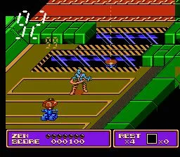 Zen: Intergalactic Ninja (NES)