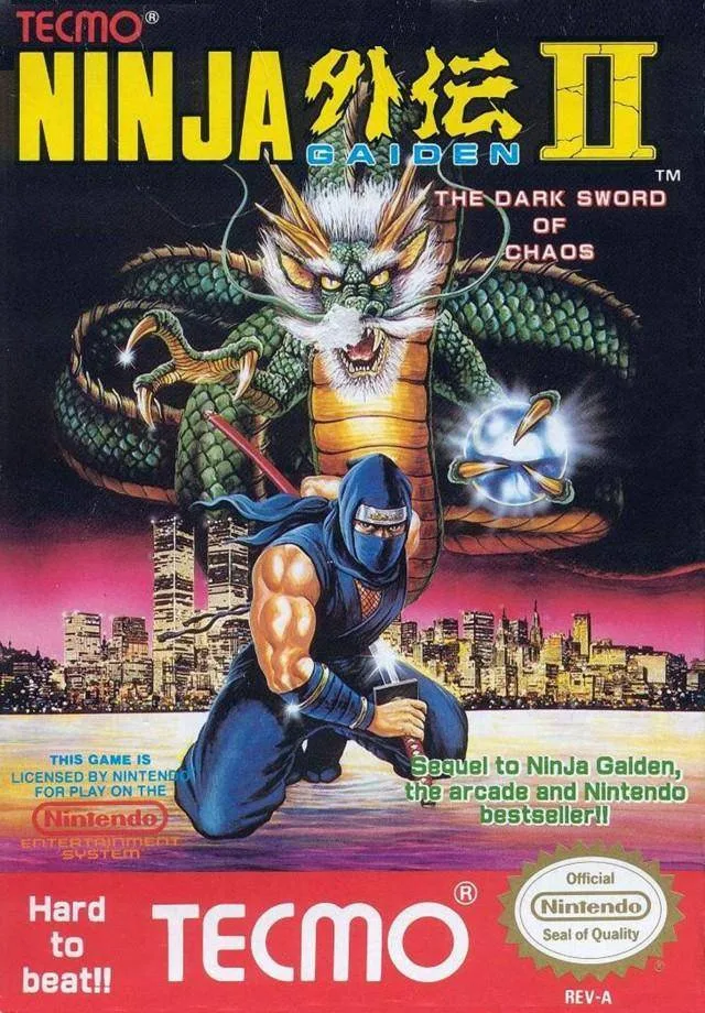 Ninja Gaiden II: The Dark Sword of Chaos (1990) (NES)