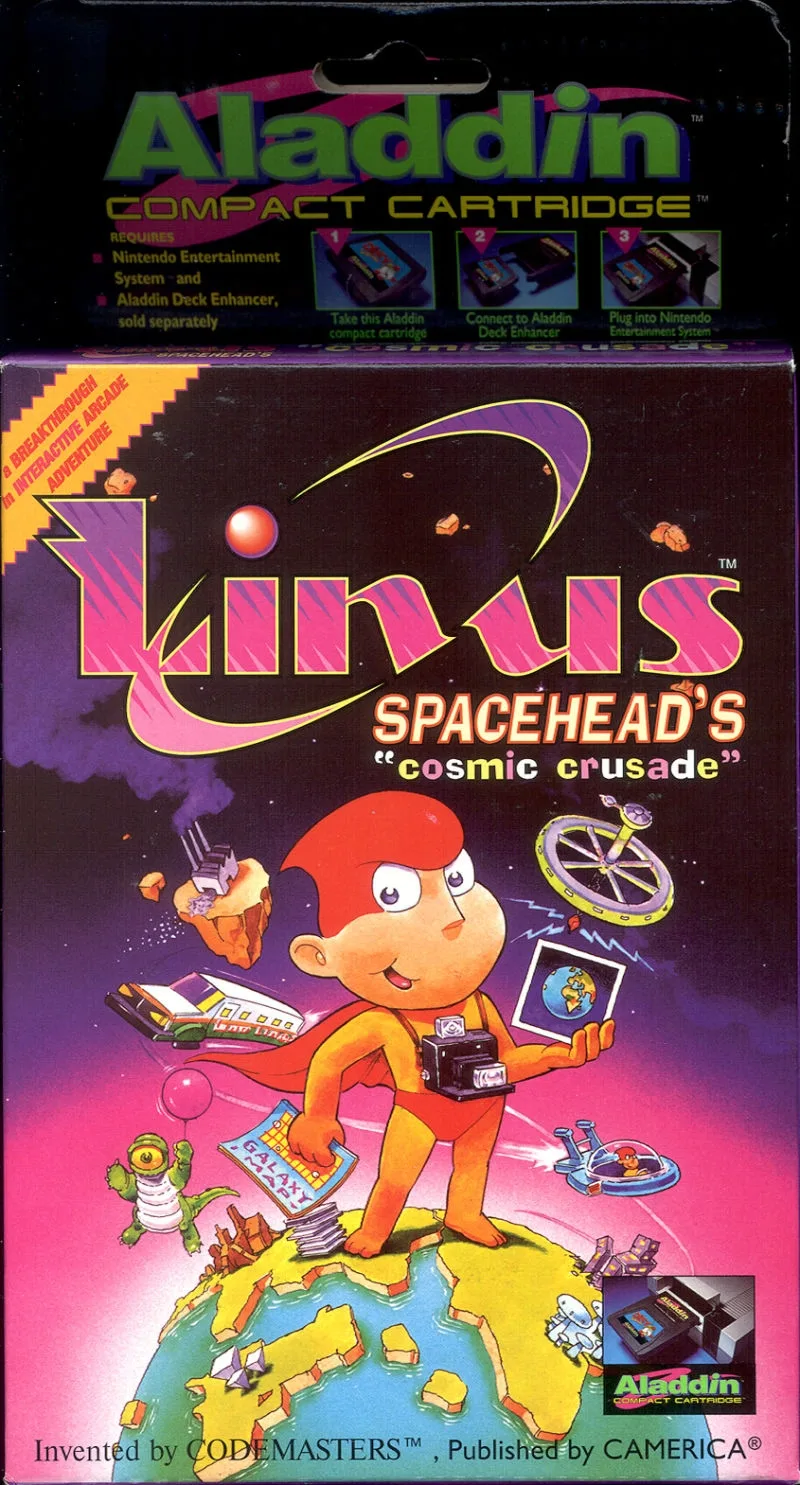 Linus Spacehead's Cosmic Crusade [Aladdin] (NES)