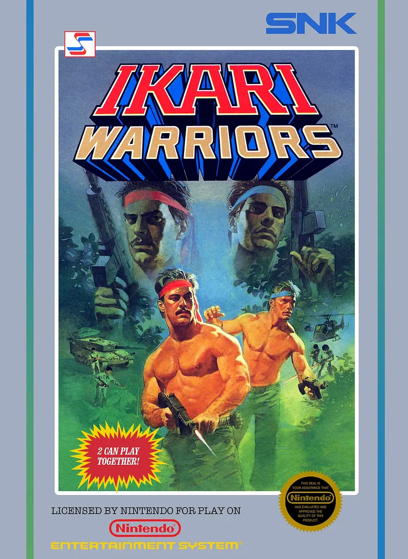 Ikari Warriors [5 Screw] (NES)