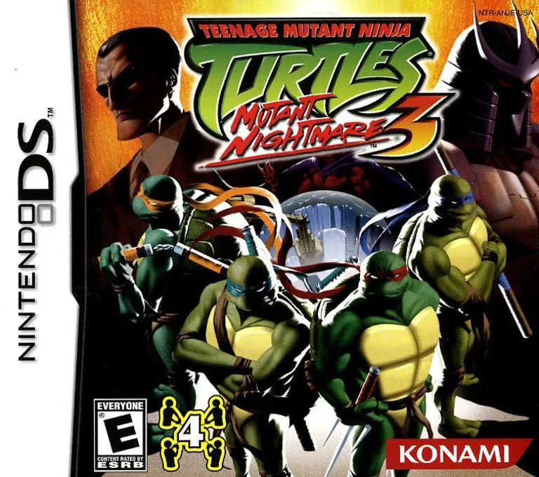 Teenage Mutant Ninja Turtles 3: Mutant Nightmare (NDS)