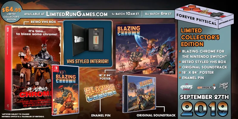 Blazing Chrome [VHS Edition]