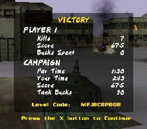 BattleTanx: Global Assault (PS1)