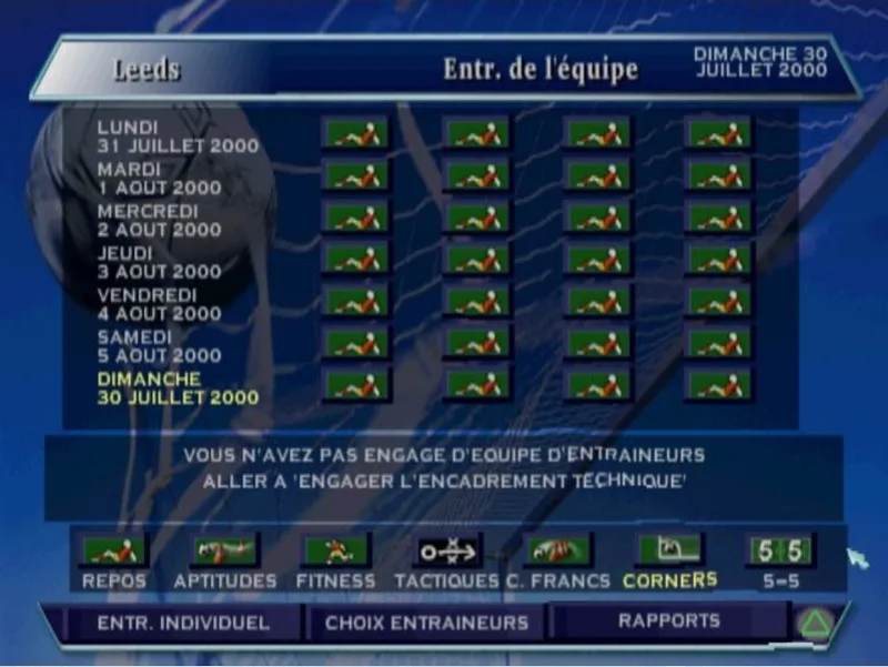 Alex Ferguson's Player Manager 2001 (PS1)