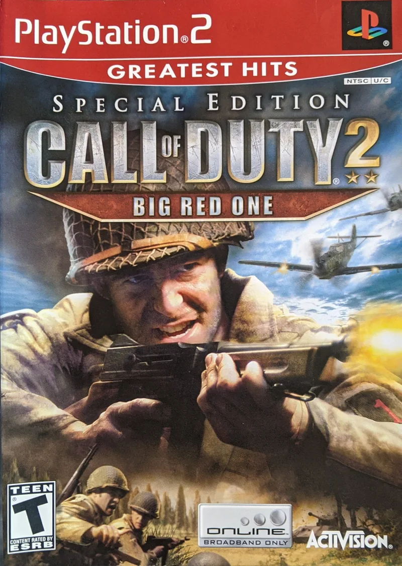 Call of Duty 2: Big Red One (Special Edition) [Greatest Hits] (PS2)