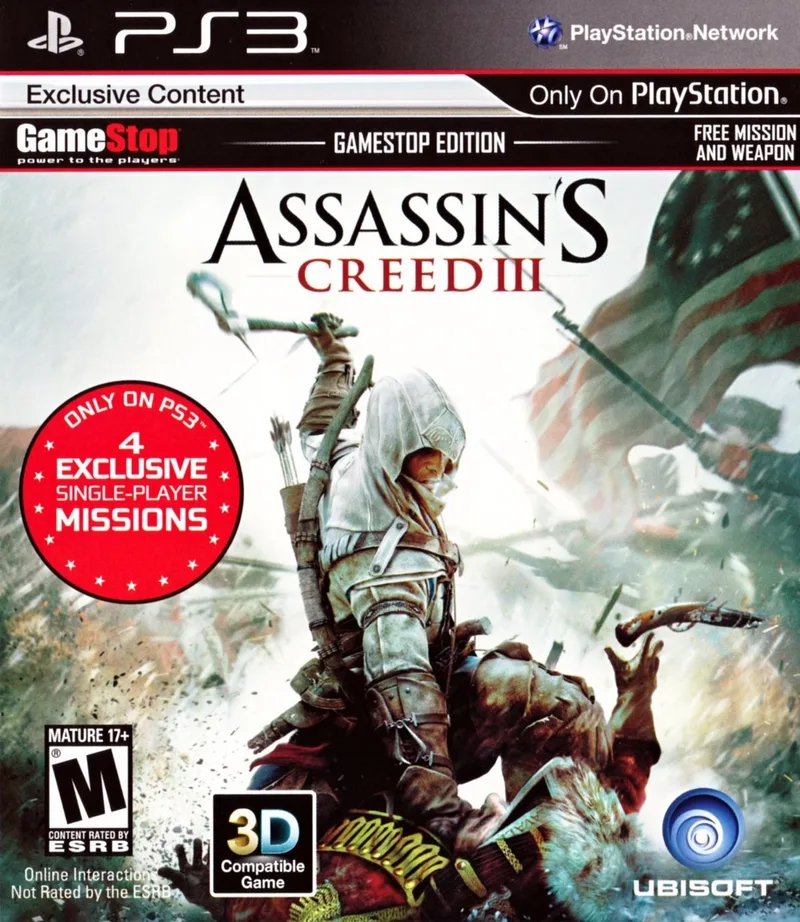 Assassin's Creed III [GameStop Edition]