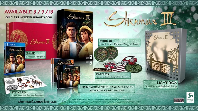 Shenmue III [Collector's Edition] (PS4)