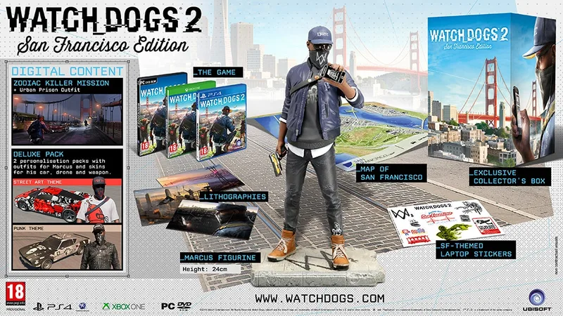 Watch Dogs 2 - San Francisco Edition (PS4)