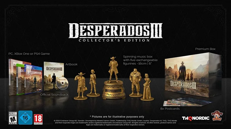 Desperados III [Collector's Edition] (PS4)