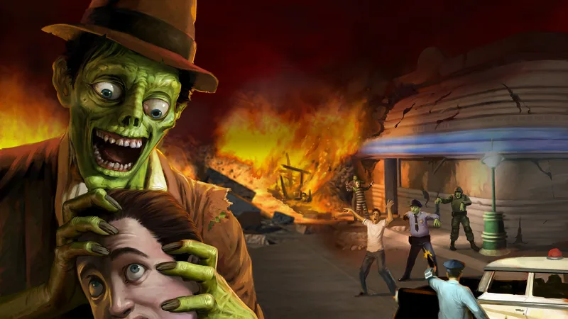 Stubbs the Zombie in Rebel Without a Pulse (PS4)