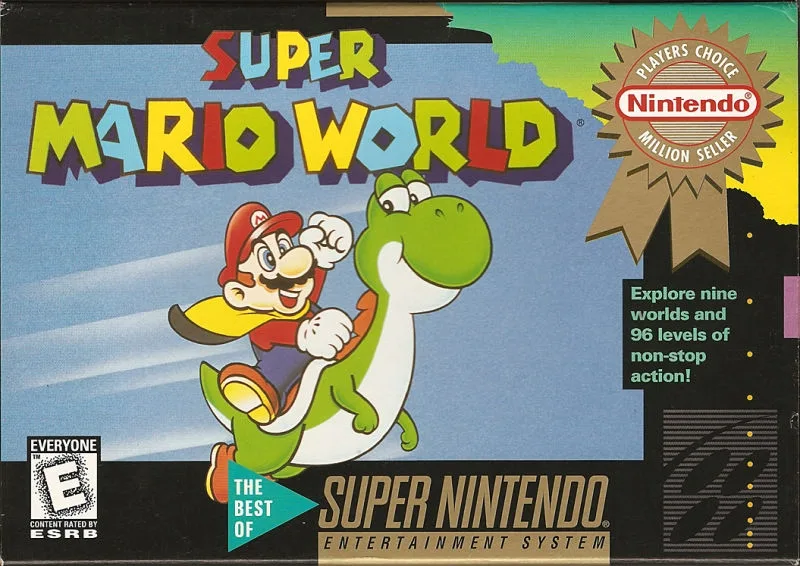 Super Mario World [Player's Choice] (SNES)