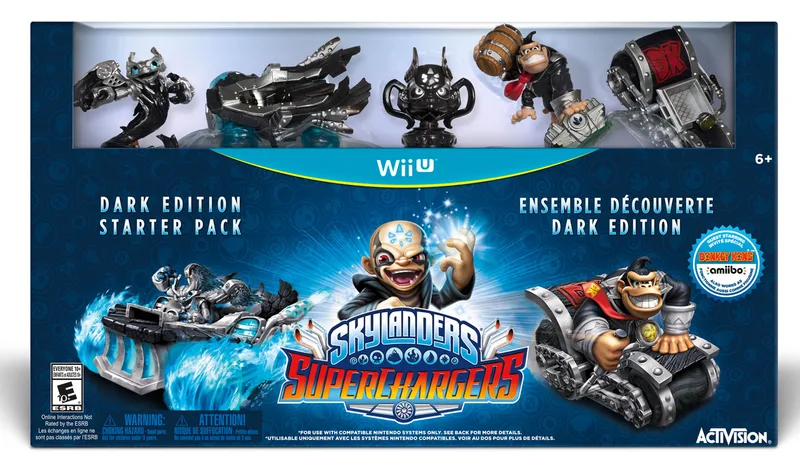 Skylanders SuperChargers [Dark Edition Starter Pack] (WIU)