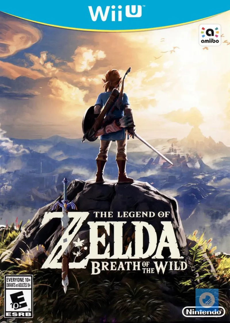 Zelda Breath Of The Wild [First Print]