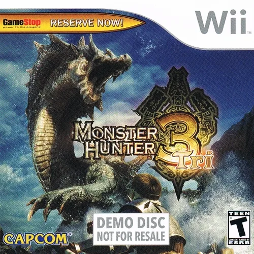 Monster Hunter 3 Tri [Demo Disc] (WII)