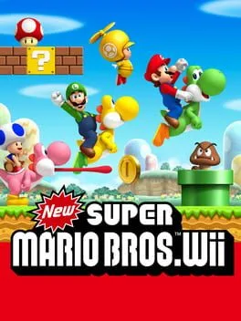New Super Mario Bros Wii [White Case] (WII)