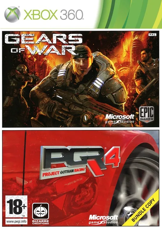 Gears of War / Project Gotham Racing 4 (X360)