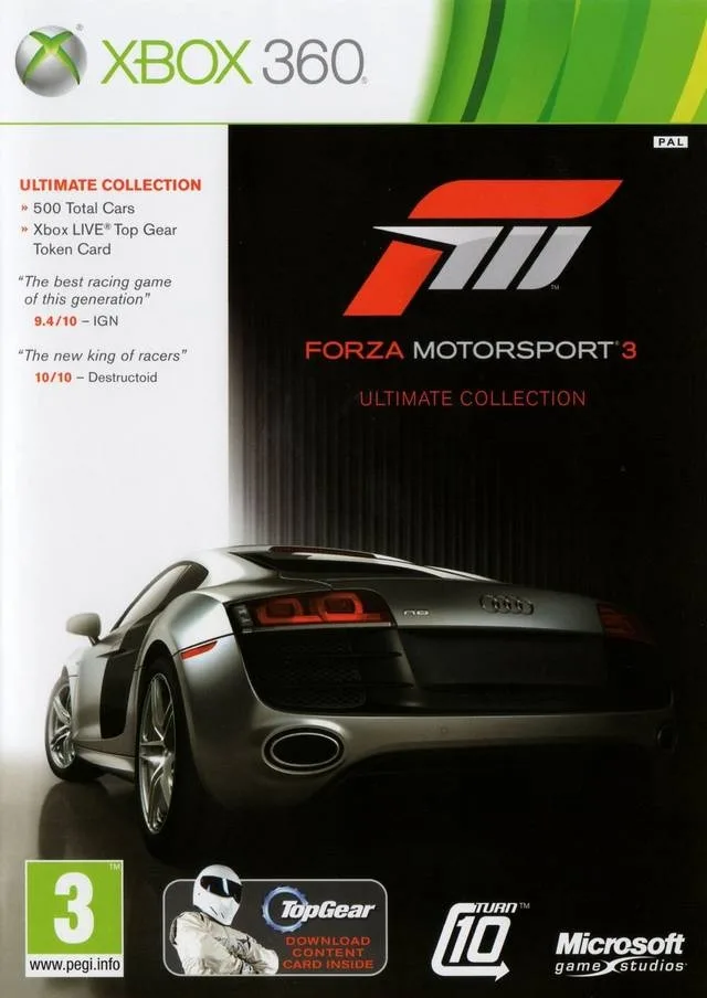 Forza Motorsport 3 [Ultimate Collection] (PAL) (X360)