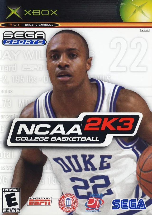 NCAA College Basketball 2K3 (XBOX)