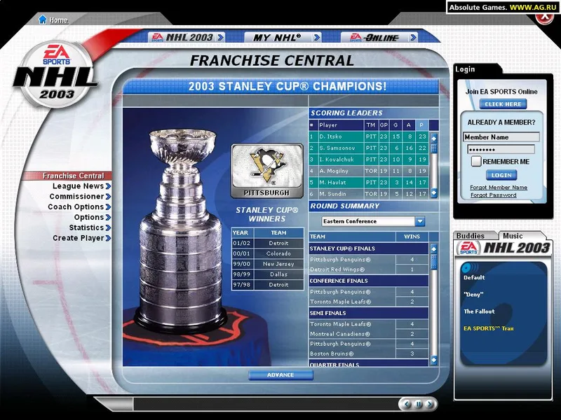 NHL 2003 (XBOX)